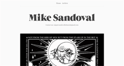 Desktop Screenshot of mike-sandoval.com