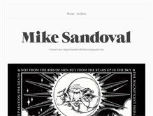 Tablet Screenshot of mike-sandoval.com